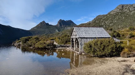 Foto op Plexiglas Cradle Mountain DOVE LAKE, CRADLE MOUNTAIN, tasmania, australia