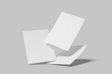 A4 Flyer Blank Mockup