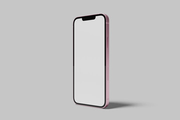 Phone Screen Blank Mockup