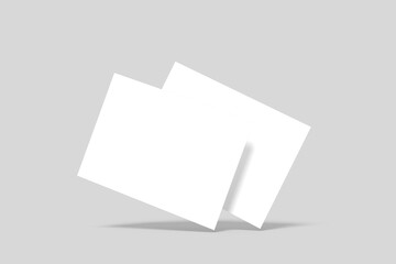 Postcard Blank Mockup