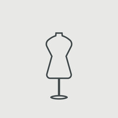 Fashion stand icon