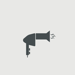Hair dryer icon