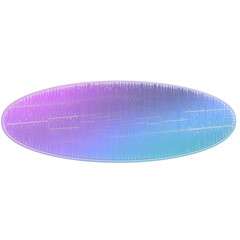 Abstract transparent gradient border element.