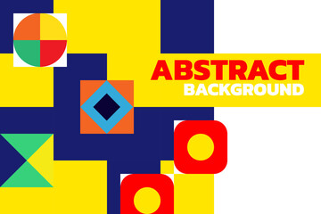 Abstract geometric colorful silhouette pattern background. isometric mockup graphic design
