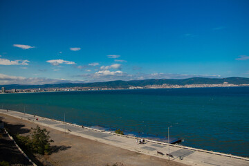Fototapeta na wymiar Sunny Beach-Bulgaria