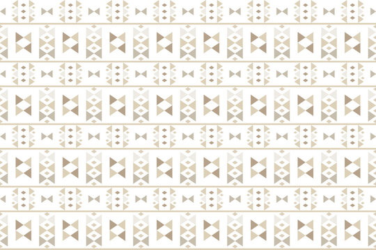 brown earth tone minimal pattern seamless fabric textile. Aztec geo pattern. Native design for fabric . Seamless fabric pattern geometric Aztec style. African Moroccan. coffee Ethnic fabric style. 