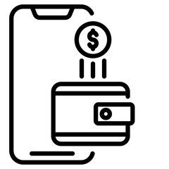 Transfer money  icon