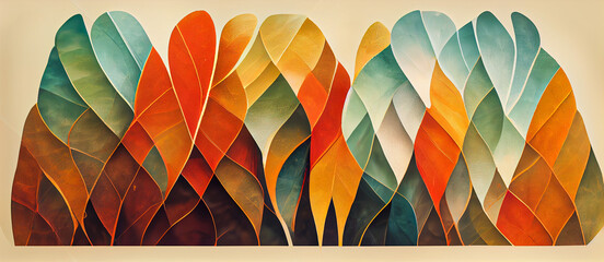 autumn abstract background with organic lines and textures on white background. Autumn floral detail and texture. Abstract floral organic wallpaper background illustration