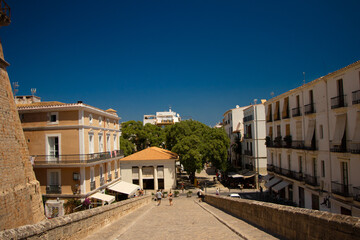 street in the town country