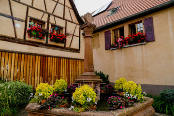 Fototapeta na wymiar France. Alsace. Colmar.