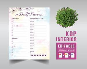 365 Page Daily Planner