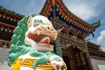 Fototapeta na wymiar Labrang Temple, Xiahe, Gannan, Gansu, China