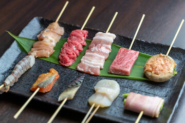 串料理の盛り合わせ