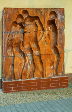 Sculpture at Zabianka district in Gdansk. Poland