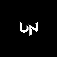 VN strong shape logo esport and gaming concept design © rudi