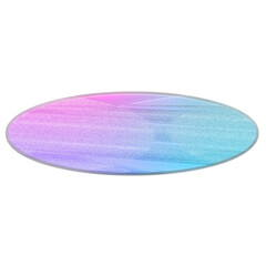 Abstract transparent oval border element.