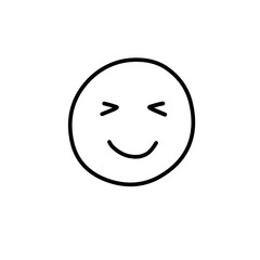doodle emoji icon 