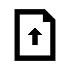 Data Uploading Vector Icon