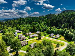 Orawski Park Etnograficzny - skansen, wieś