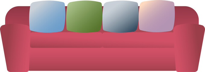 sofa in modern style