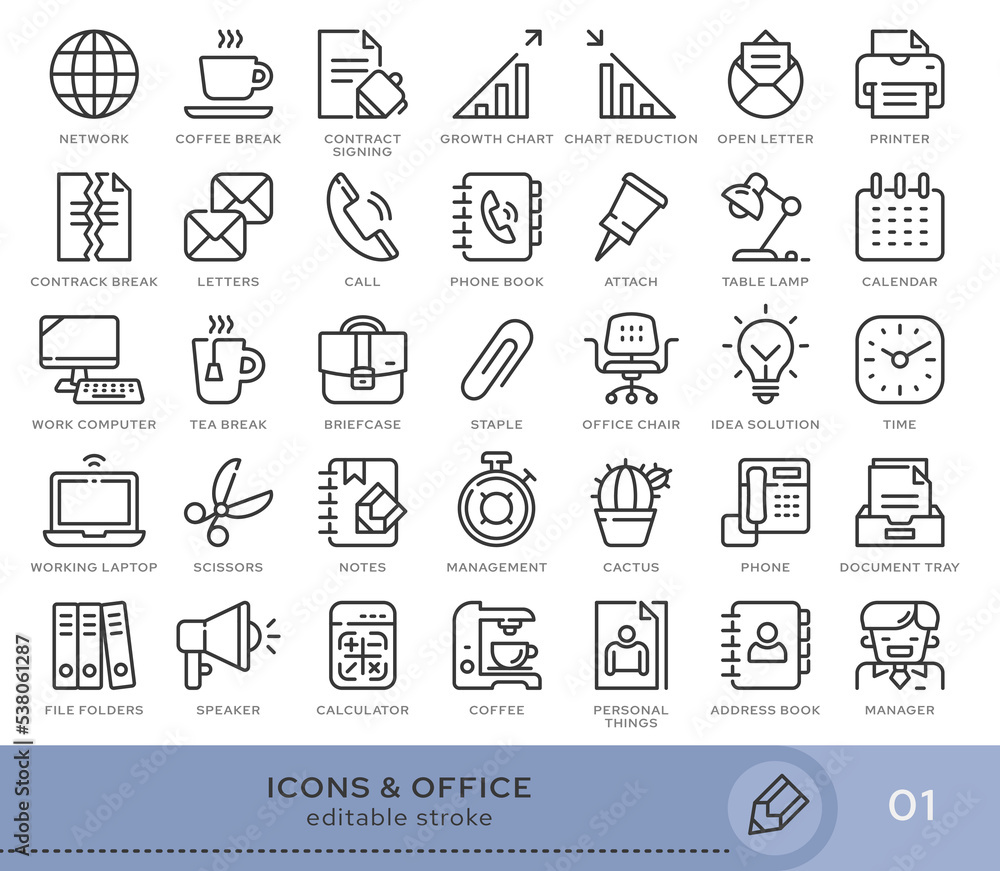 Aufkleber set of conceptual icons. vector icons in flat linear style for web sites, applications and other gra