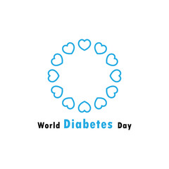 world diabetes day template design