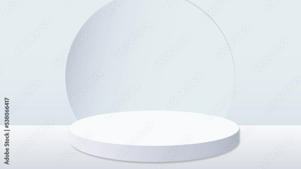Poster Abstract background, mock up scene geometry shape podium for product display