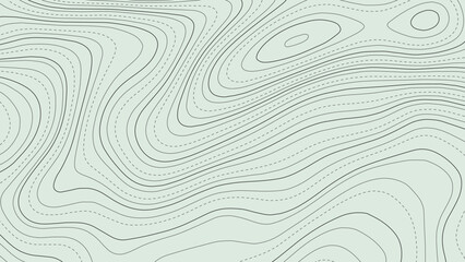 Topographic map. Abstract background of curved lines. Mountains. Vector illustration