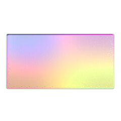 Abstract transparent glitch art border element.