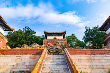 Fototapeta na wymiar The Summer Palace, the imperial garden in Beijing