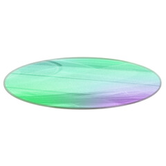 Abstract transparent oval border element.