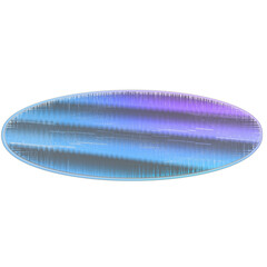 Abstract transparent gradient border element.