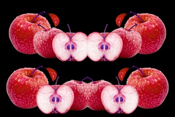 3d render illustration, Unique picture of fruit