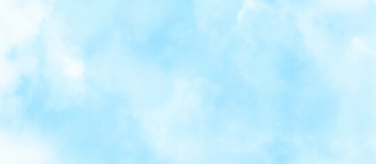 clouds in the blue sky