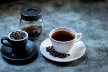 I bought coffee beans to ground. drink at home during free time.