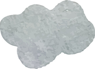 Watercolor cloud boho