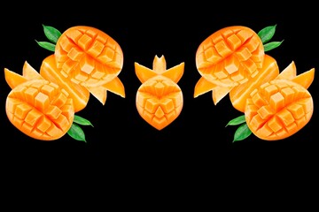 3d render illustration, Unique picture of fruit