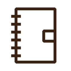 knowledge learning read study outline icon
