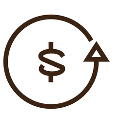 dollar ideas money payment outline icon