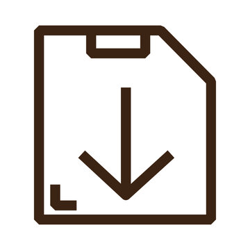 recommend clip art: page paper presentation outline icon