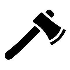 axe glyph icon