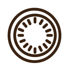 sweet vegetable outline icon