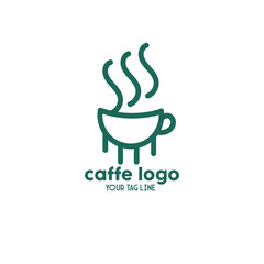 Logo coffee shop and restaurant or food and drink design company