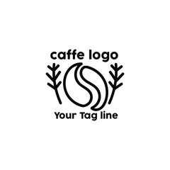 Logo coffee shop and restaurant or food and drink design company