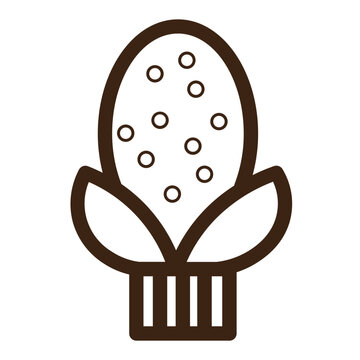 recommend clip art: food vegetable outline icon