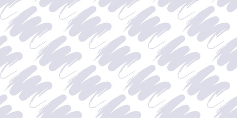 Vector seamless pattern with brush effects