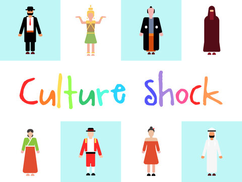 Culture Shock Diversity Vector Country Of Travel