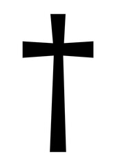 Simple Christian Cross PNG Image