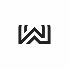 simple B and K initials logo