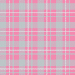 Seamless tartan plaid pattern in Green and Pink Color.	

